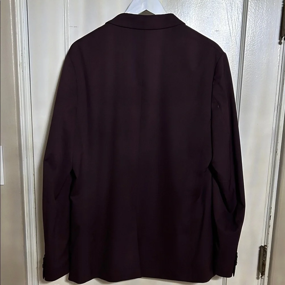 Banana Republic Men's Blazer - Deep Burgundy